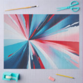 カラフル油絵を描アートティッシュペーパー 薄葉紙 (クラフト)