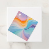 カラフル油絵を描ギフトラベル フェイバータグ (インサイチュ)