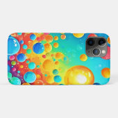 カラフル泡の浮き絵 Case-Mate iPhoneケース (裏面(横))