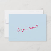 カラフル波状縁どお洒落とスクリ結婚プト 出欠カード (裏面)