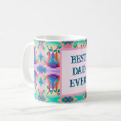 カラフル洋洋最高の洋 コーヒーマグカップ (正面左)