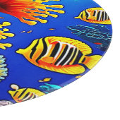 カラフル海水中生物 カッティングボード (角)