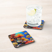 カラフル海水中生物 コースター (右側)