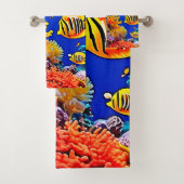 カラフル海水中生物 バスタオルセット (インサイチュ)