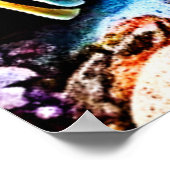 カラフル海水中生物 ポスター (角)