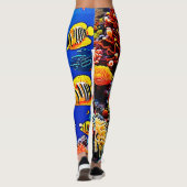 カラフル海水中生物 レギンス (裏面)