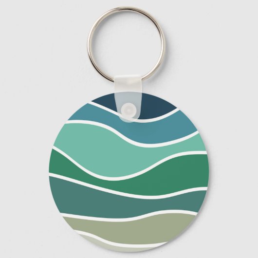 カラフル海 キーホルダー (正面)