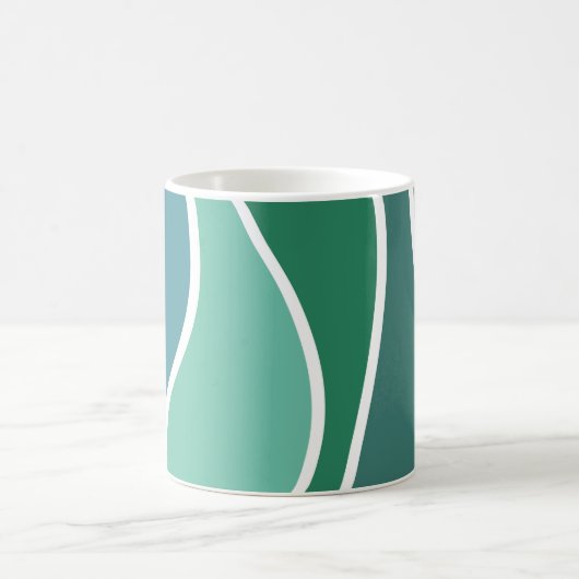 カラフル海 コーヒーマグカップ (中央)