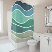 カラフル海 シャワーカーテン (インサイチュ)