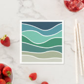 カラフル海 スタンダードカクテルナプキン (インサイチュ)