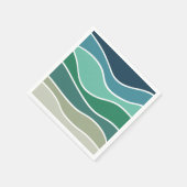 カラフル海 スタンダードカクテルナプキン (角)