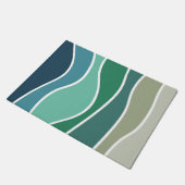 カラフル海 ドアマット (アングル)