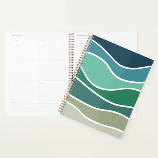 カラフル海 プランナー手帳 (ディスプレー)