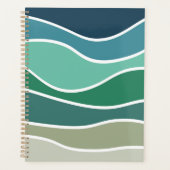 カラフル海 プランナー手帳 (正面)