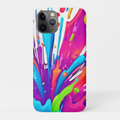 カラフル液絵を描散 Case-Mate iPhoneケース (裏)