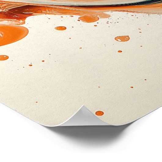 カラフル液 ポスター (角)