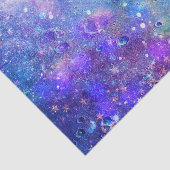 カラフル深い宇宙の背景 薄葉紙 (詳細)