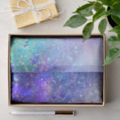 カラフル深い宇宙の背景 薄葉紙 (ギフト)