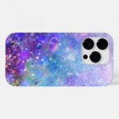 カラフル深い宇宙水彩画 Case-Mate iPhoneケース (裏面 (横))