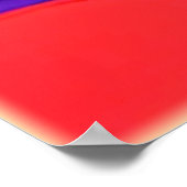 カラフル湖アットサンセット ポスター (角)