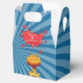 カラフル漫画ポップ・アートのブックア結婚ート フェイバーボックス (オープン)