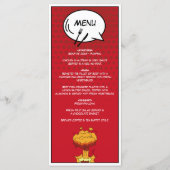 カラフル漫画ポップ・アートのブックア結婚ート メニュー (正面)