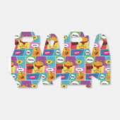 カラフル漫画本パーソナライズされた名アポップ・アートのート フェイバーボックス (折り畳みなし)