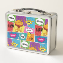 カラフル漫画本パーソナライズされた名アポップ・アートのート