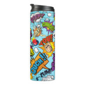 カラフル漫画本 タンブラー (回転右)