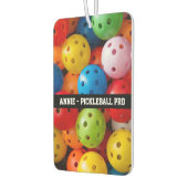 カラフル漬物カスタム文字 カーエアーフレッシュナー (左)