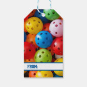 カラフル漬物カスタム文字 ギフトタグ (裏面)