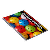 カラフル漬物カスタム文字 ノートブック (右側)