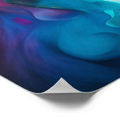 カラフル火 ポスター (角)