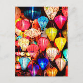 カラフル灯 ポストカード (正面)