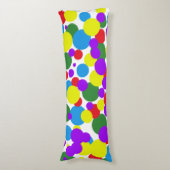 カラフル点 ボディピロー (正面縦)