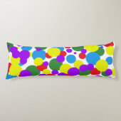 カラフル点 ボディピロー (正面)