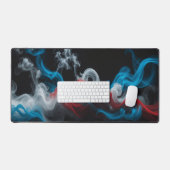 カラフル煙 デスクマット (キーボード&マウス)