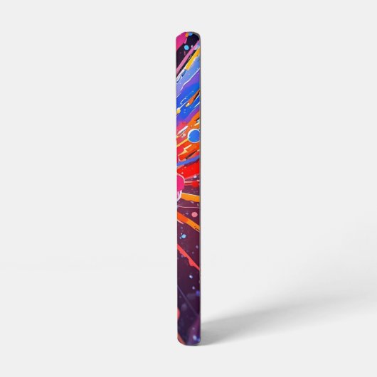 カラフル爆 SAMSUNG GALAXYケース (左側面)