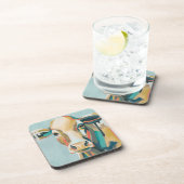 カラフル牛 コースター (右側)