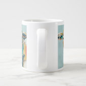 カラフル牛 ジャンボコーヒーマグカップ (裏面)