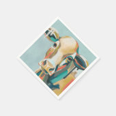 カラフル牛 スタンダードカクテルナプキン (角)