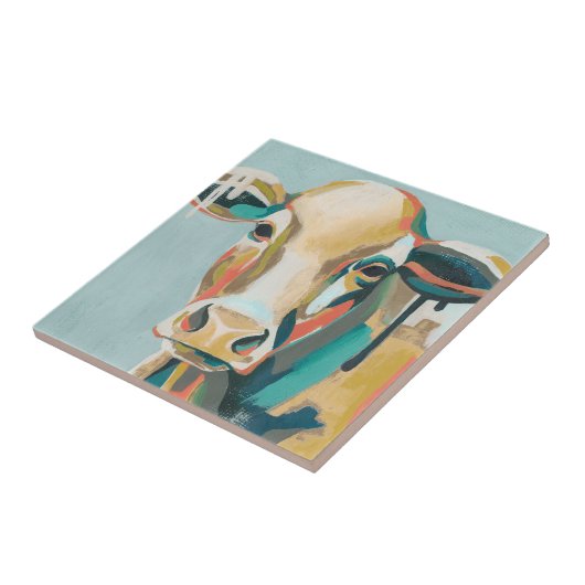 カラフル牛 タイル (側面)