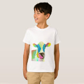 カラフル牛 Tシャツ (正面フル)