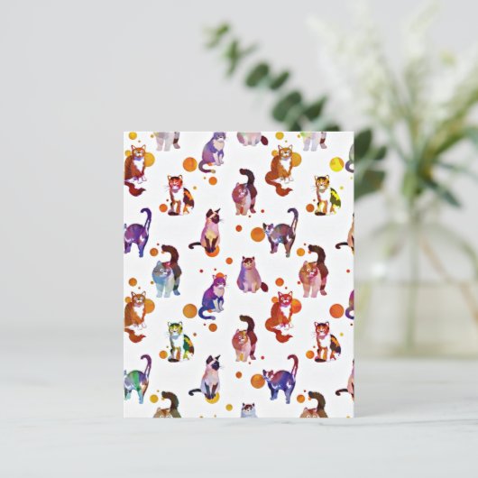 カラフル猫 (スタンド正面)