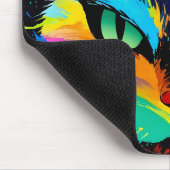 カラフル猫 マウスパッド (コーナー)