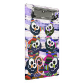 カラフル猫 ミニクリップボード (アングル)