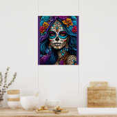 カラフル献上品：メイクアップ芸術祭の日 ポスター (キッチン)