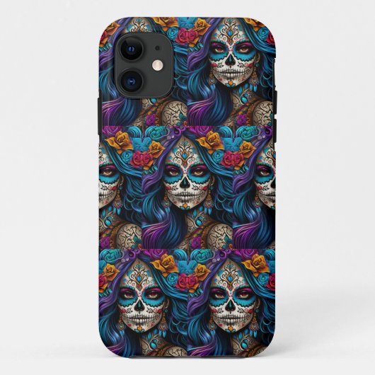 カラフル献上品:メイクアップ芸術祭の日 Case-Mate iPhoneケース (裏面)
