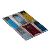 カラフル玄関のコラージュ ノートブック (右側)