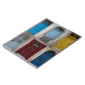 カラフル玄関のコラージュ ノートブック (左側)